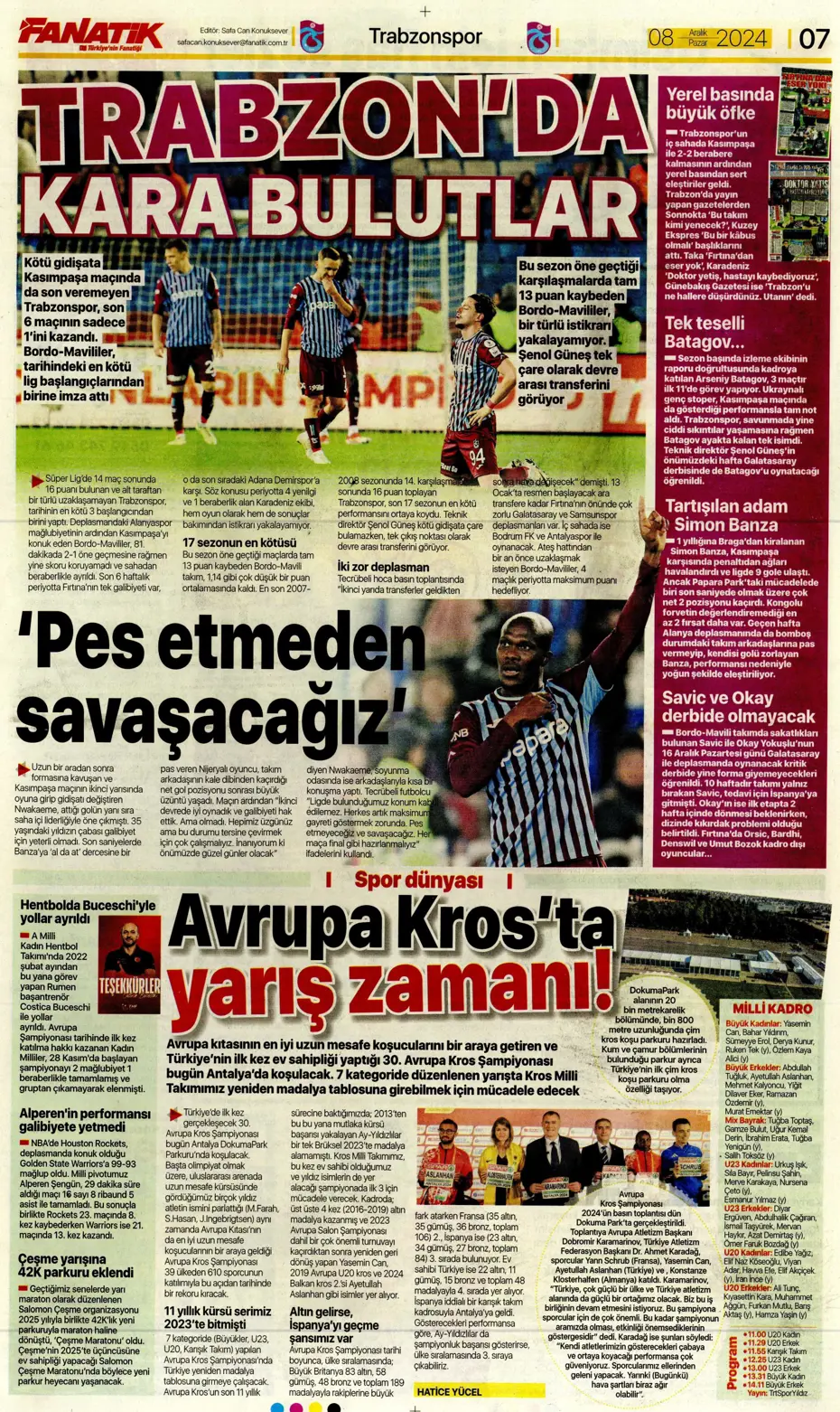 "Derbider Mourinho" | Sporun manşetleri - 7 "Derbider Mourinho" | Sporun manşetleri - 7