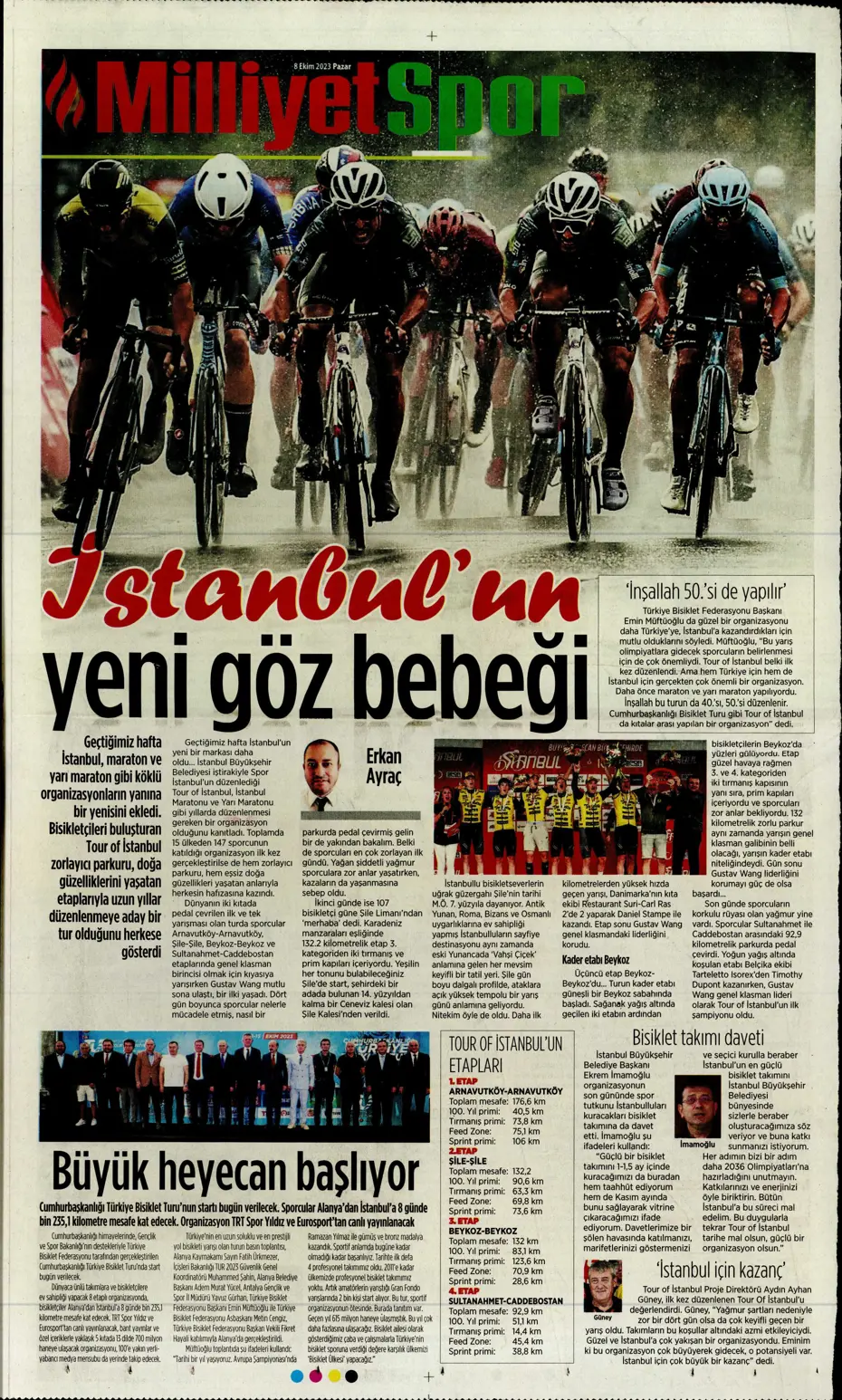 "Bjelica gidiyor, Avcı geliyor" | Sporun manşetleri (8 Ekim 2023) - 31