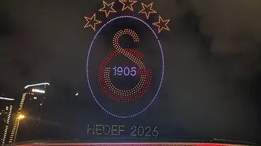 Galatasaray'dan drone şov