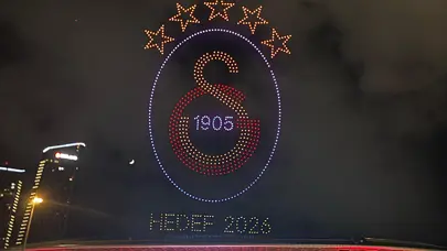 Galatasaray'dan drone şov