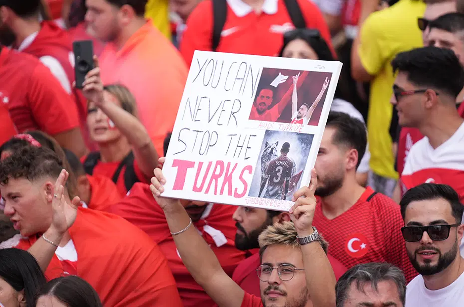 Tarihi maç öncesi Berlin'de büyük coşku, A Milli Takım'a büyük destek - 3