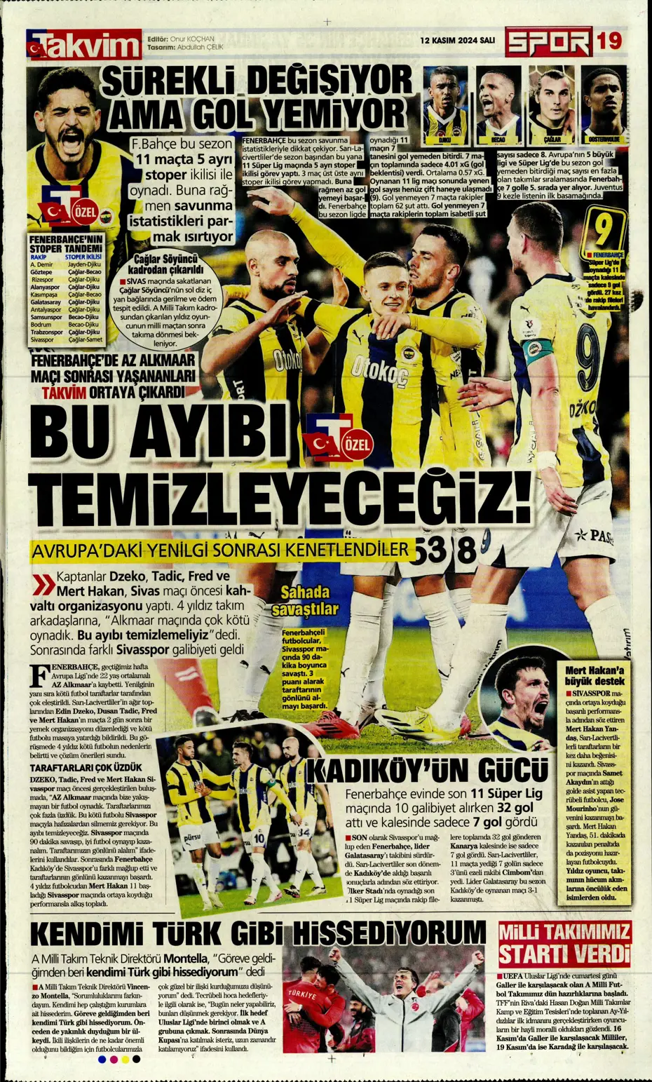 "Listenin başında onlar var: Talisca & Brown" | Sporun manşetleri (12 Kasım 2024) - 32 "Listenin başında onlar var: Talisca & Brown" | Sporun manşetleri (12 Kasım 2024) - 32