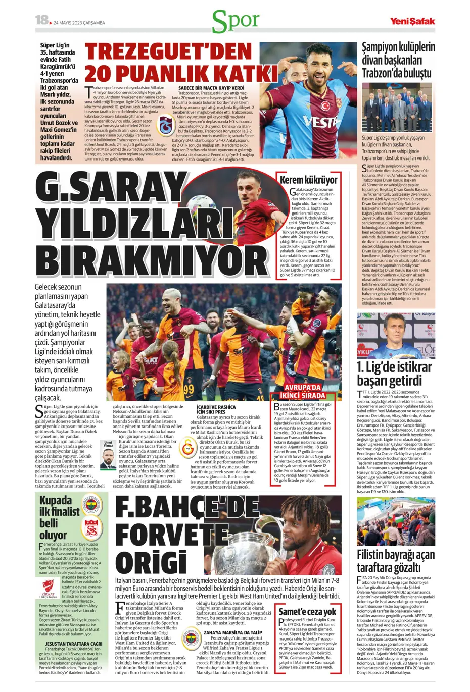"Aslan'da taarruz başladı" | Sporun Manşetleri - 24