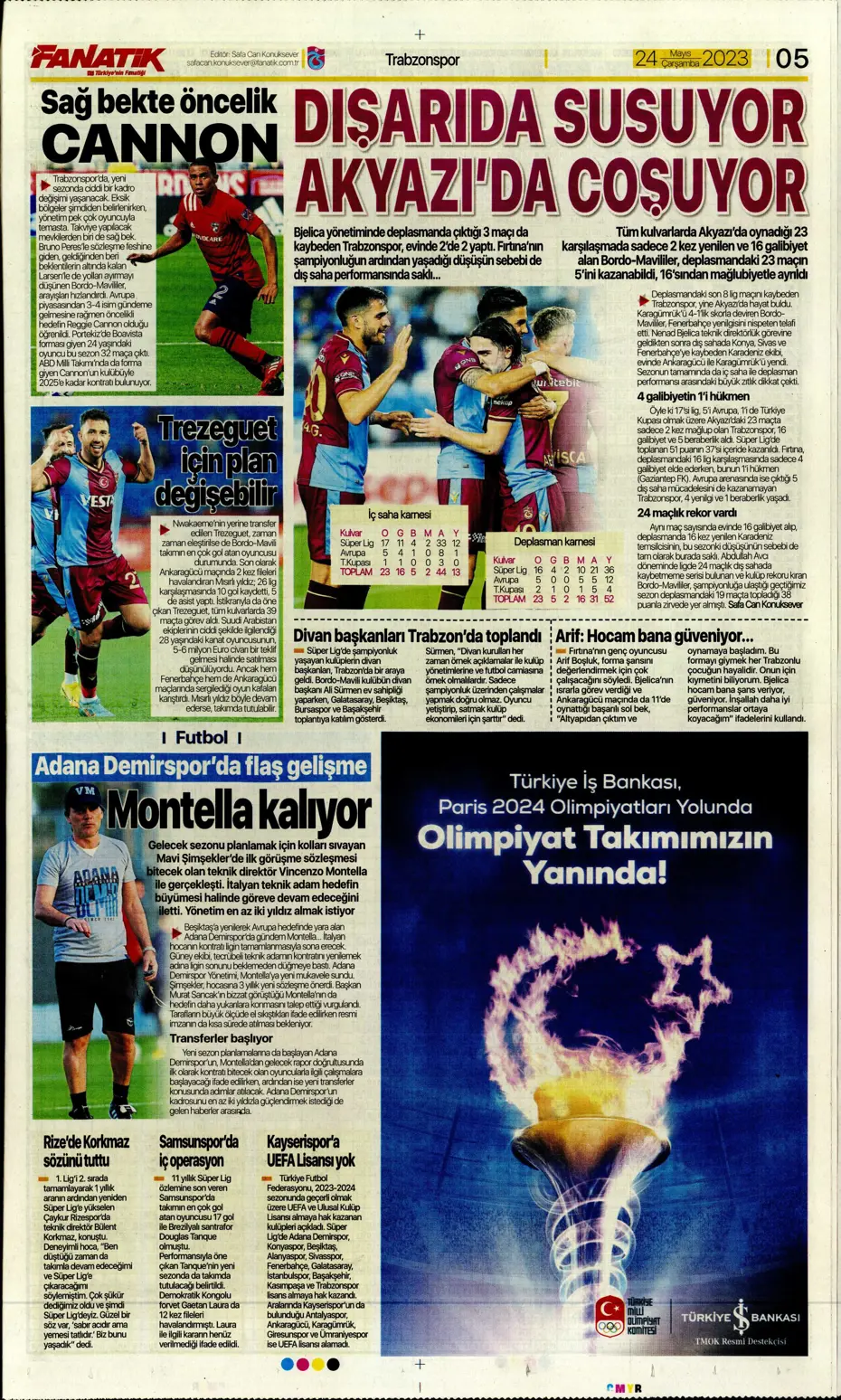 "Aslan'da taarruz başladı" | Sporun Manşetleri - 9