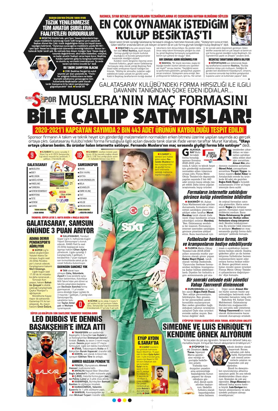 "Süper Lig'de transfer rekoru" | Sporun Manşetleri - 17