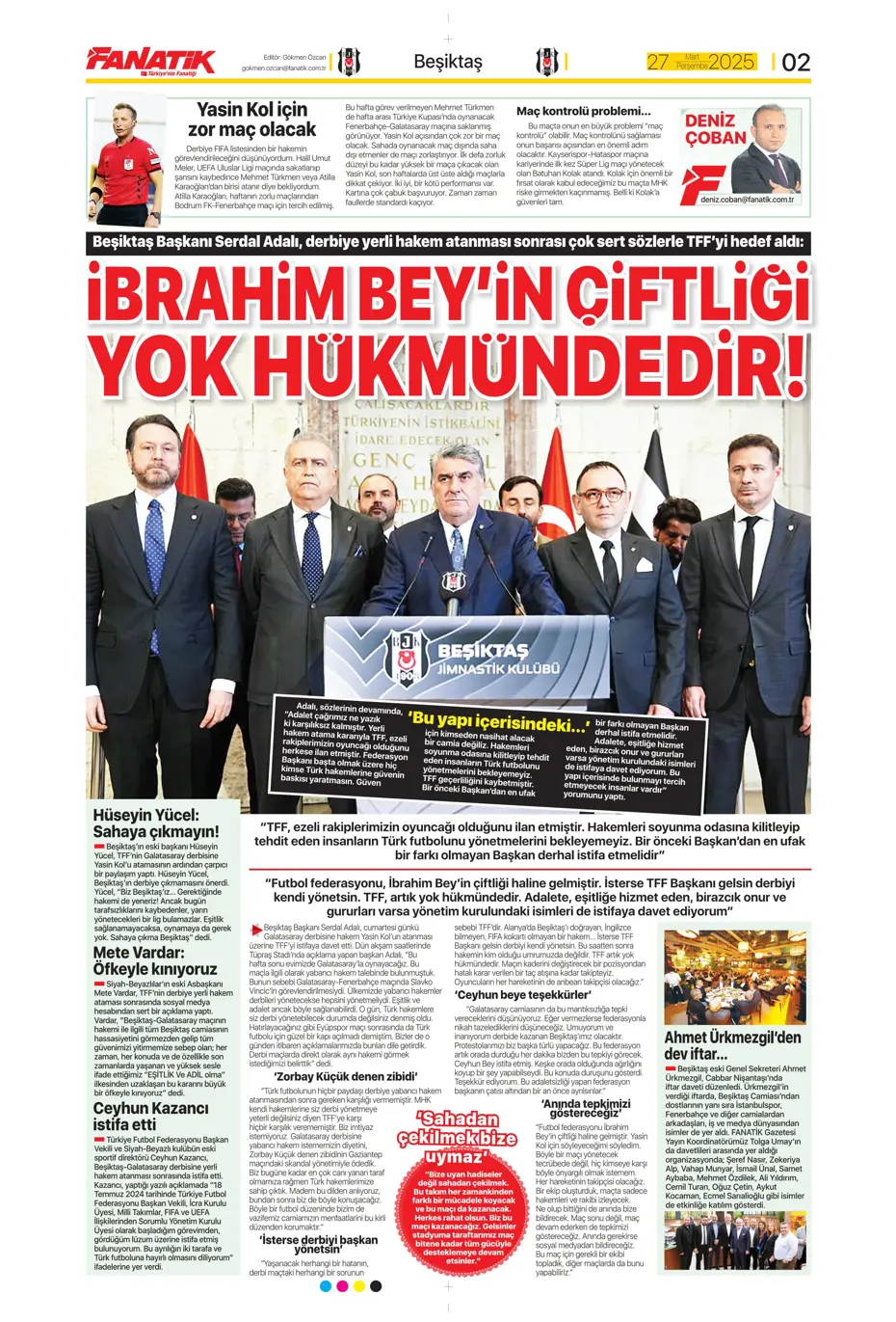 "Fenerbahçe'ye Felix teklifi" | Sporun manşetleri - 7