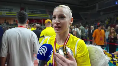 Gizem Örge: "2 kupaya da göz diktik"