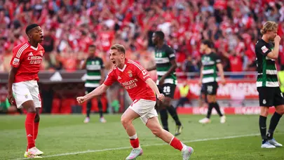 Kerem Aktürkoğlu attı: Benfica şampiyonluk umutlarını son haftaya taşıdı