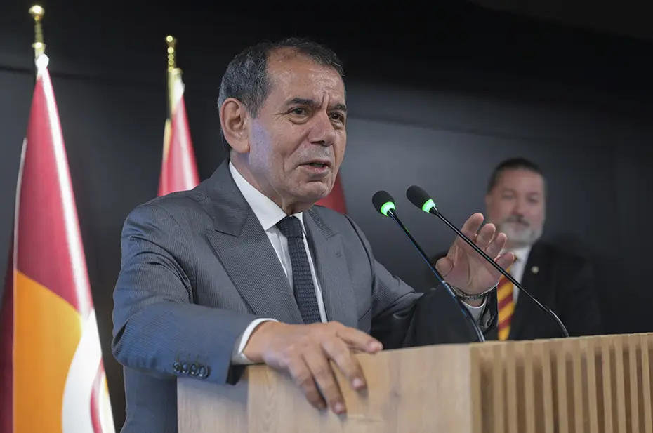 Dursun Özbek kürsüden Fenerbahçe'ye çarpıcı gönderme yaptı: "Kadıköy'den duyulsun" - 4