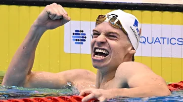 Michael Phelps'in 15 yıllık dünya rekoru Leon Marchand tarafından tarihe gömüldü