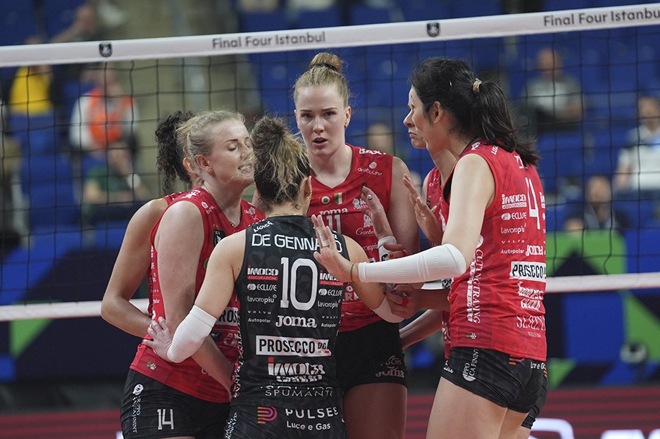 Carraro Imoco, CEV Şampiyonlar Ligi'nde finale yükseldi