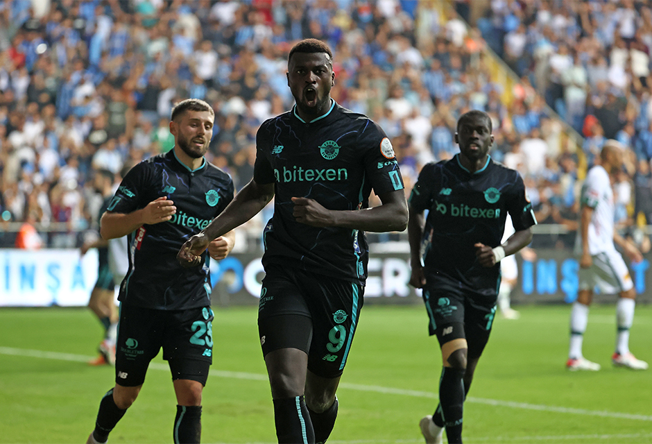 Adana Demirspor golcüleriyle kazandı