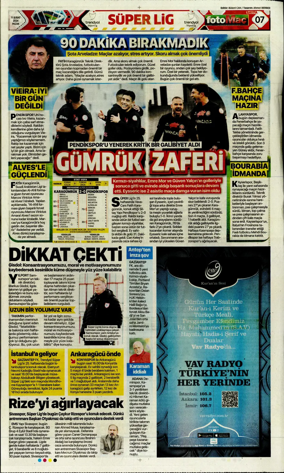 "30 saniyesi 7 milyon dolar" | Sporun manşetleri (11 Şubat 2024) - 16