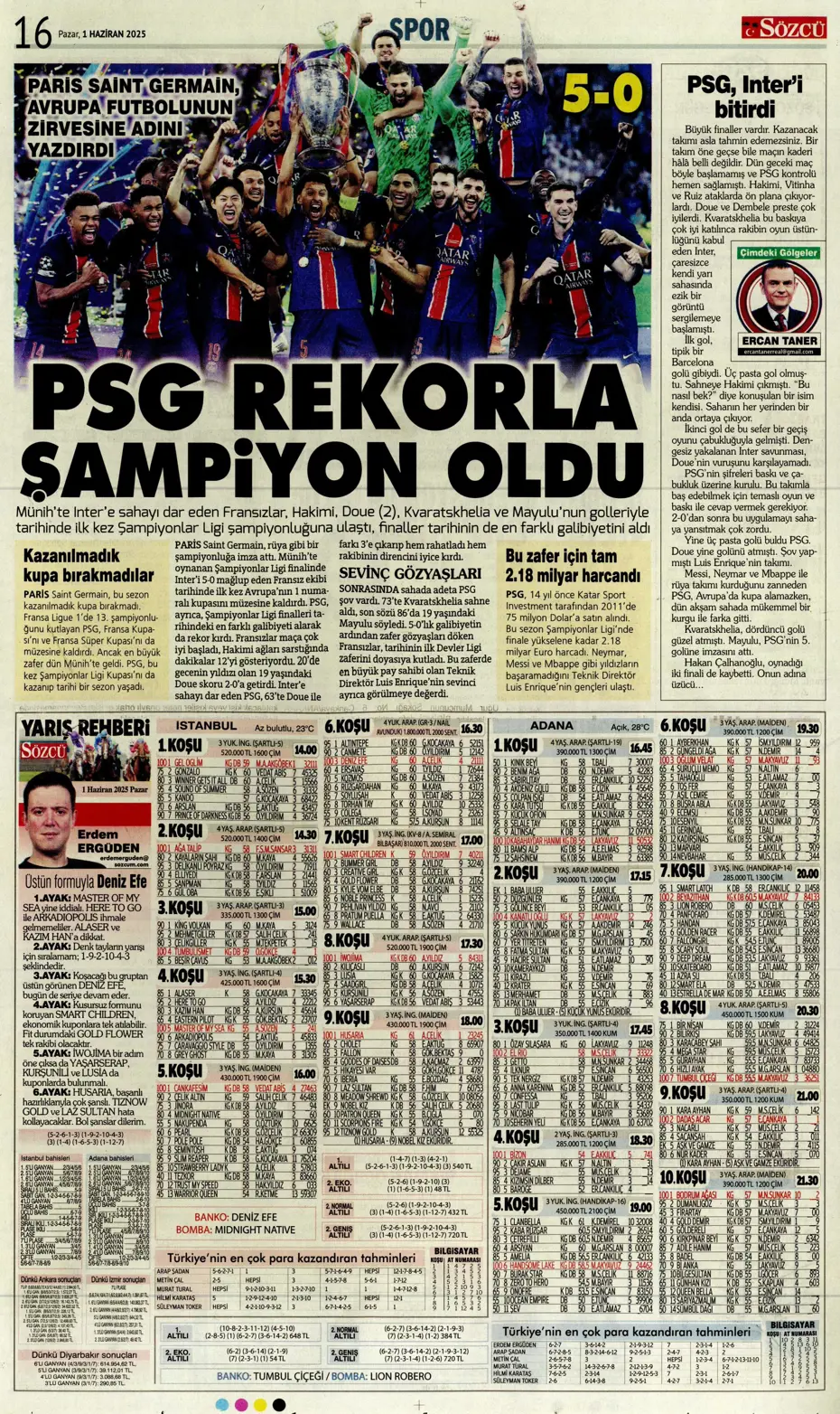 "Galatasaray'dan Lewandowski bombası" | Sporun manşetleri - 31