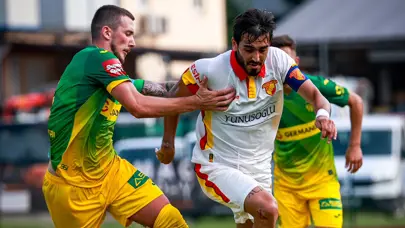 Göztepe hazırlık maçında kayıp