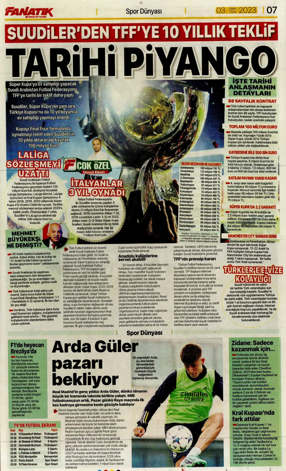 "Suudiler'den TFF'ye 10 yıllık teklif" - 2 "Suudiler'den TFF'ye 10 yıllık teklif" - 2