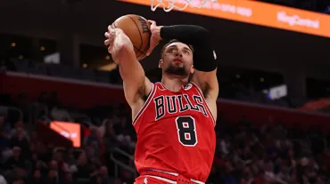 Chicago Bulls'u Zach LaVine'in kariyer rekoru da kurtaramadı