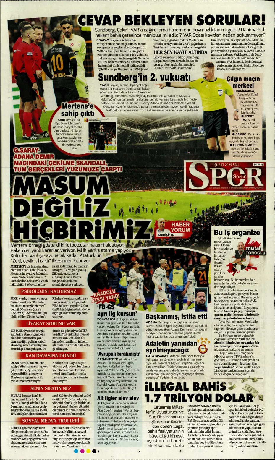 "Sezon sonu Fati" | Sporun manşetleri - 25