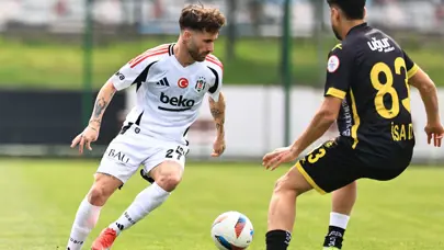 Beşiktaş hazırlık maçında İstanbulspor'a kaybetti