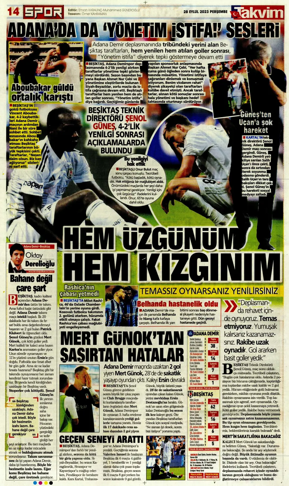 "Tarihi eser" | Sporun manşetleri (28 Eylül 2023) - 36