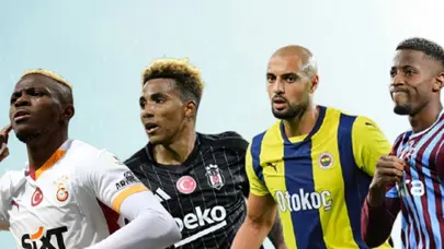 Süper Lig'in en değerli 25 futbolcusu belli oldu