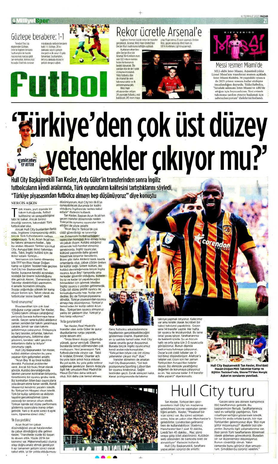 "Kale artık Livakovic'in" | Sporun Manşetleri - 15