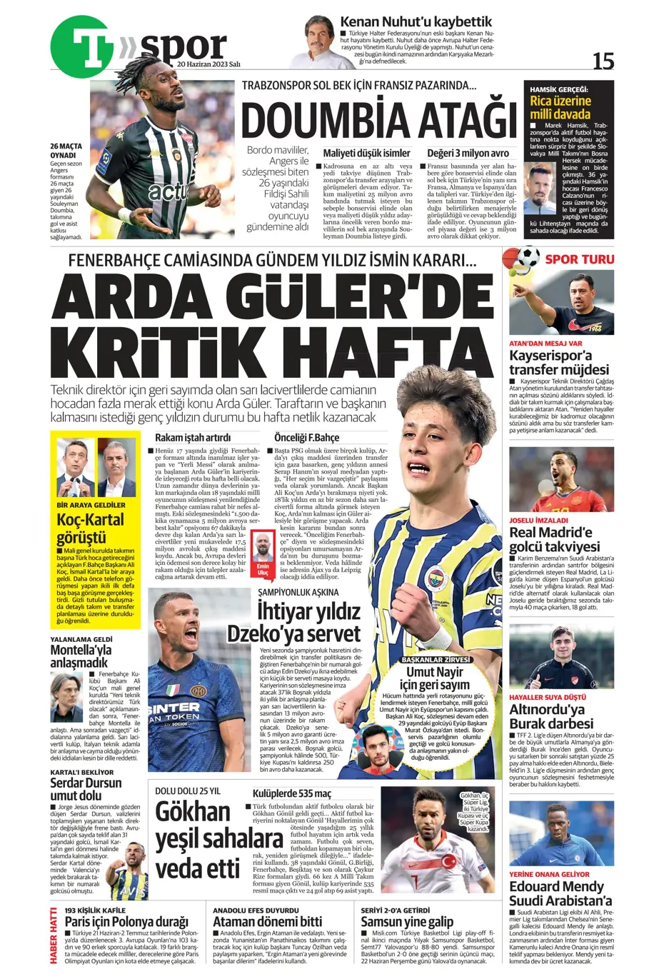 "Bekle bizi Almanya" | Sporun Manşetleri - 28