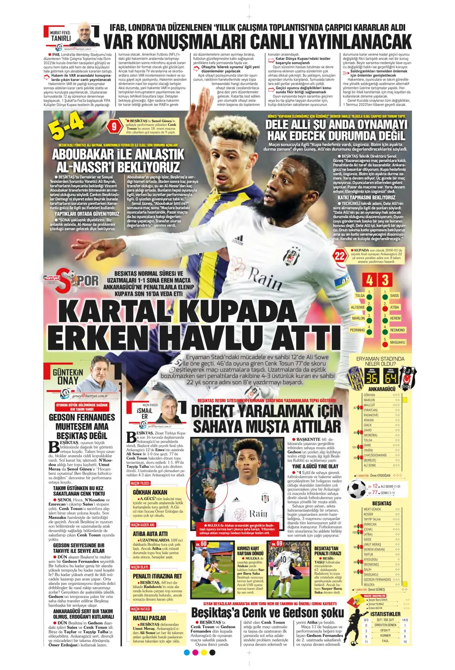 Sporun Manşetleri (19 Ocak 2023) - 13