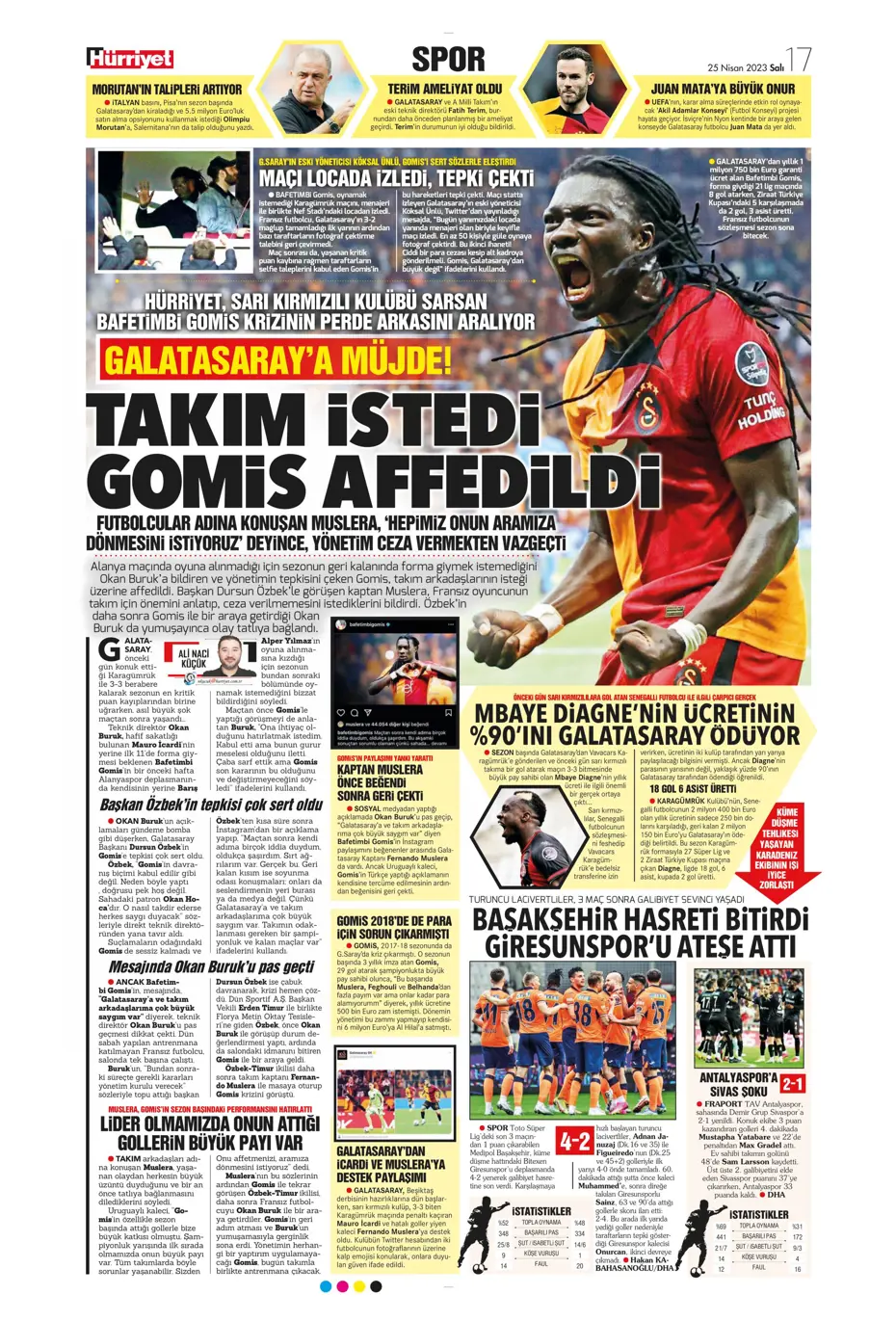 "Fenerbahçe fırsat tepti" | Sporun Manşetleri - 21 "Fenerbahçe fırsat tepti" | Sporun Manşetleri - 21