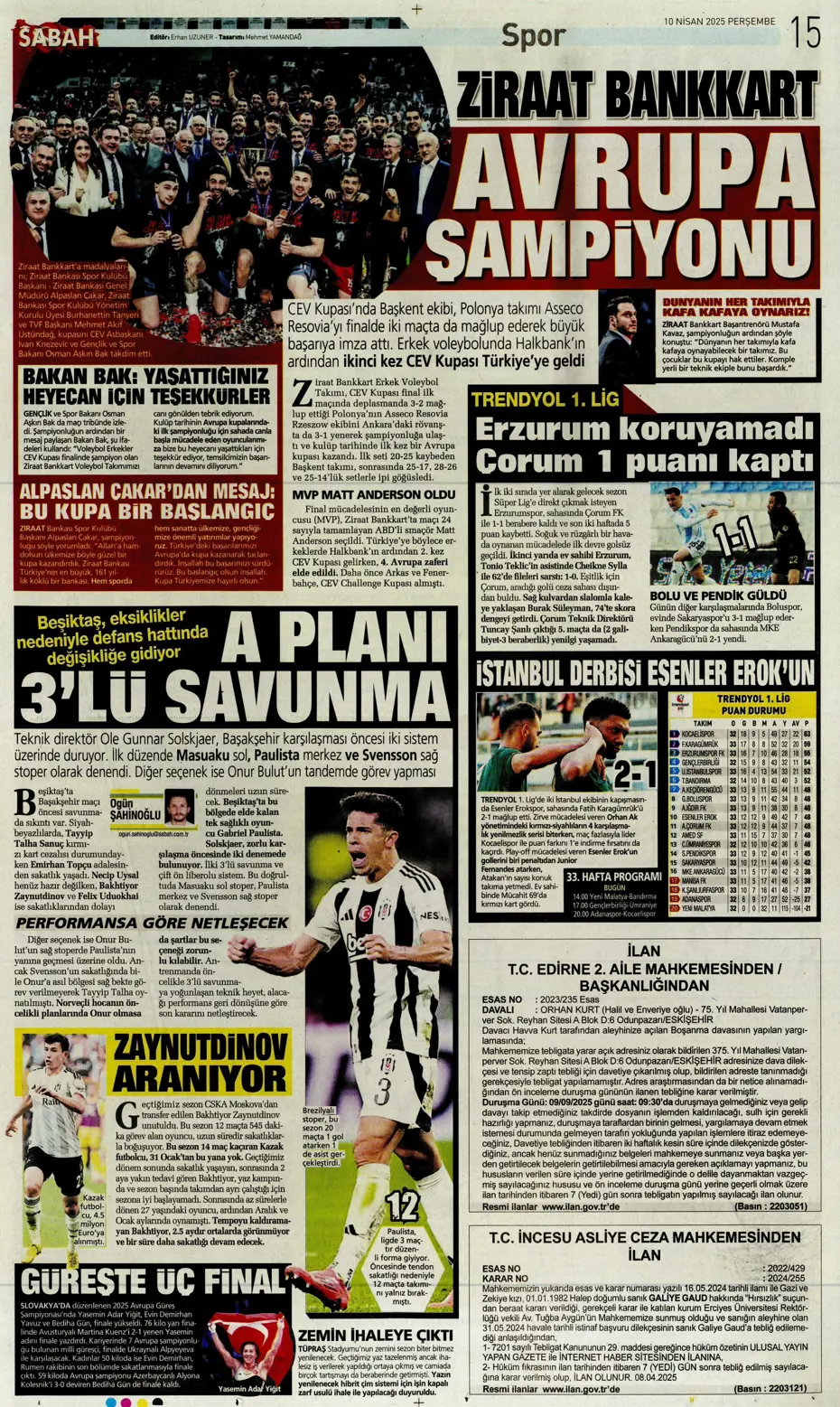 "Fenerbahçe'nin yeni lideri: Thomas Müller" | Sporun manşetleri - 24