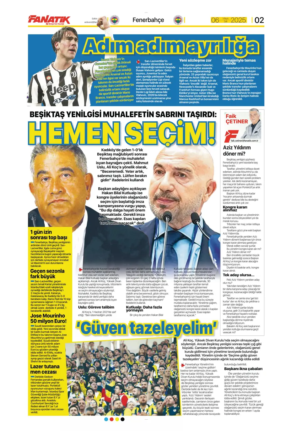 "Galatasaray'da tarihi hazırlık: Yer yerinden oynayacak" | Sporun manşetleri - 3