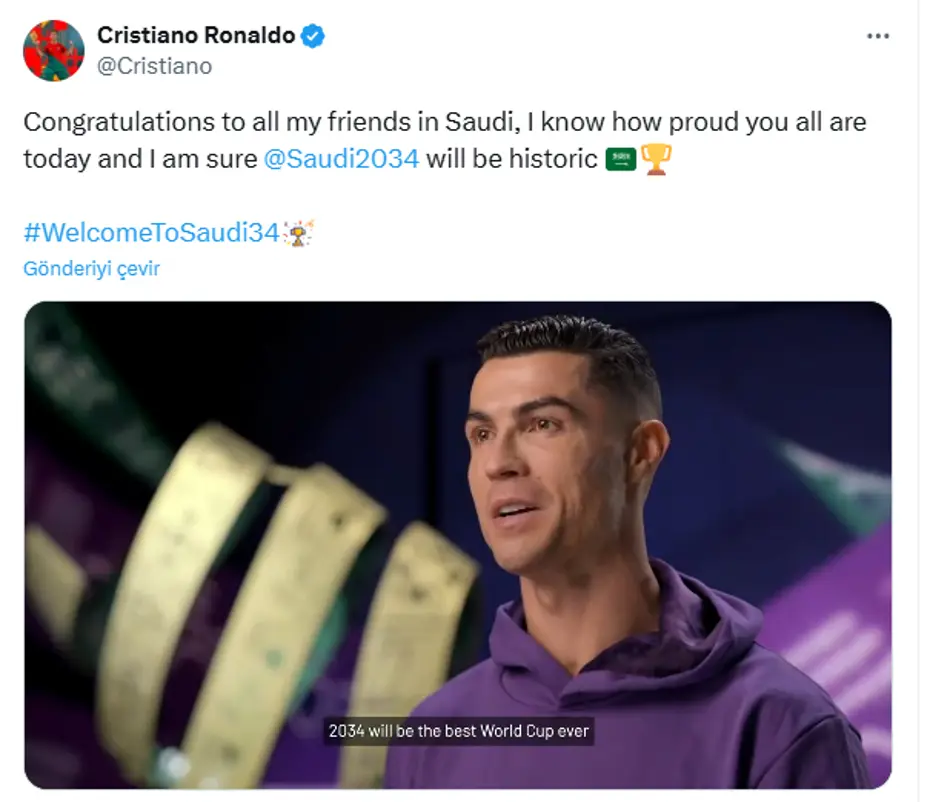 Cristiano Ronaldo'nun paylaşımına tepki yağıyor: "Çok üzücü" - 2