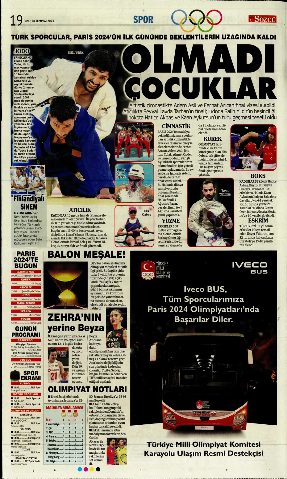 "Aslan'da rota Gravenberch" | Sporun Manşetleri (28 Temmuz 2024) - 31 "Aslan'da rota Gravenberch" | Sporun Manşetleri (28 Temmuz 2024) - 31