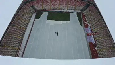 Sivasspor cephesinden Galatasaray maçı öncesi zeminin son durumuyla ilgili açıklama