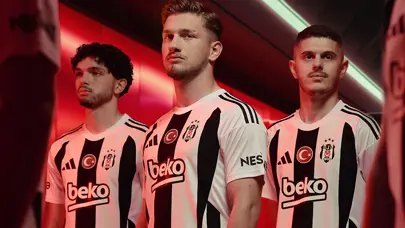 Beşiktaş yeni sezon formasını tanıttı