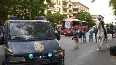 Sevilla-Fenerbahçe maçı için "yüksek risk" kararı