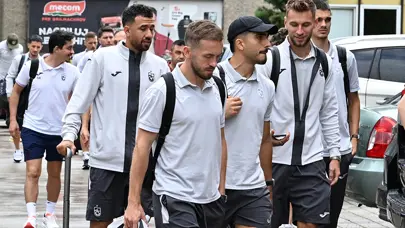 Trabzonspor kafilesi Slovakya'da