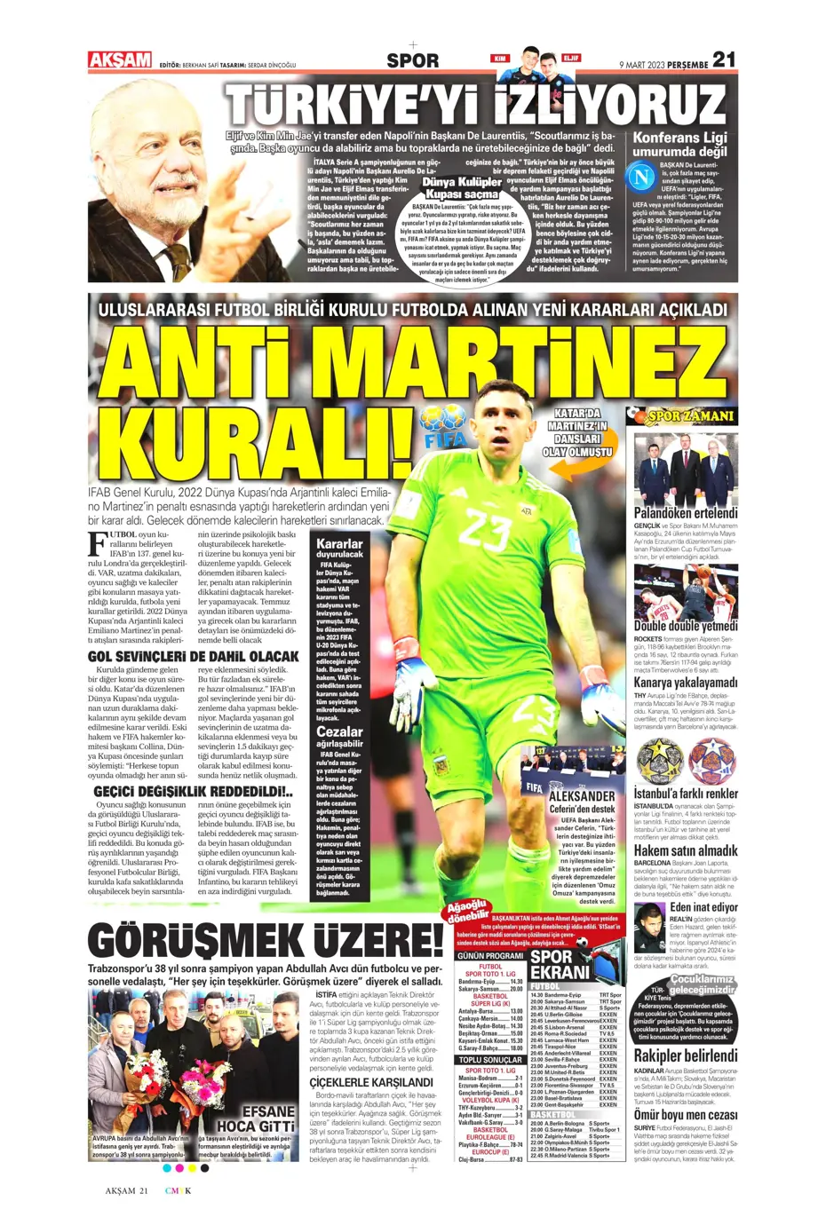 "Avrupa'yı fethedelim" - Sporun manşetleri - 2