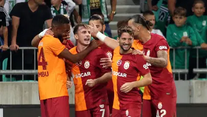 Olimpija Ljubljana 0-3 Galatasaray (Maç Özeti, Goller)