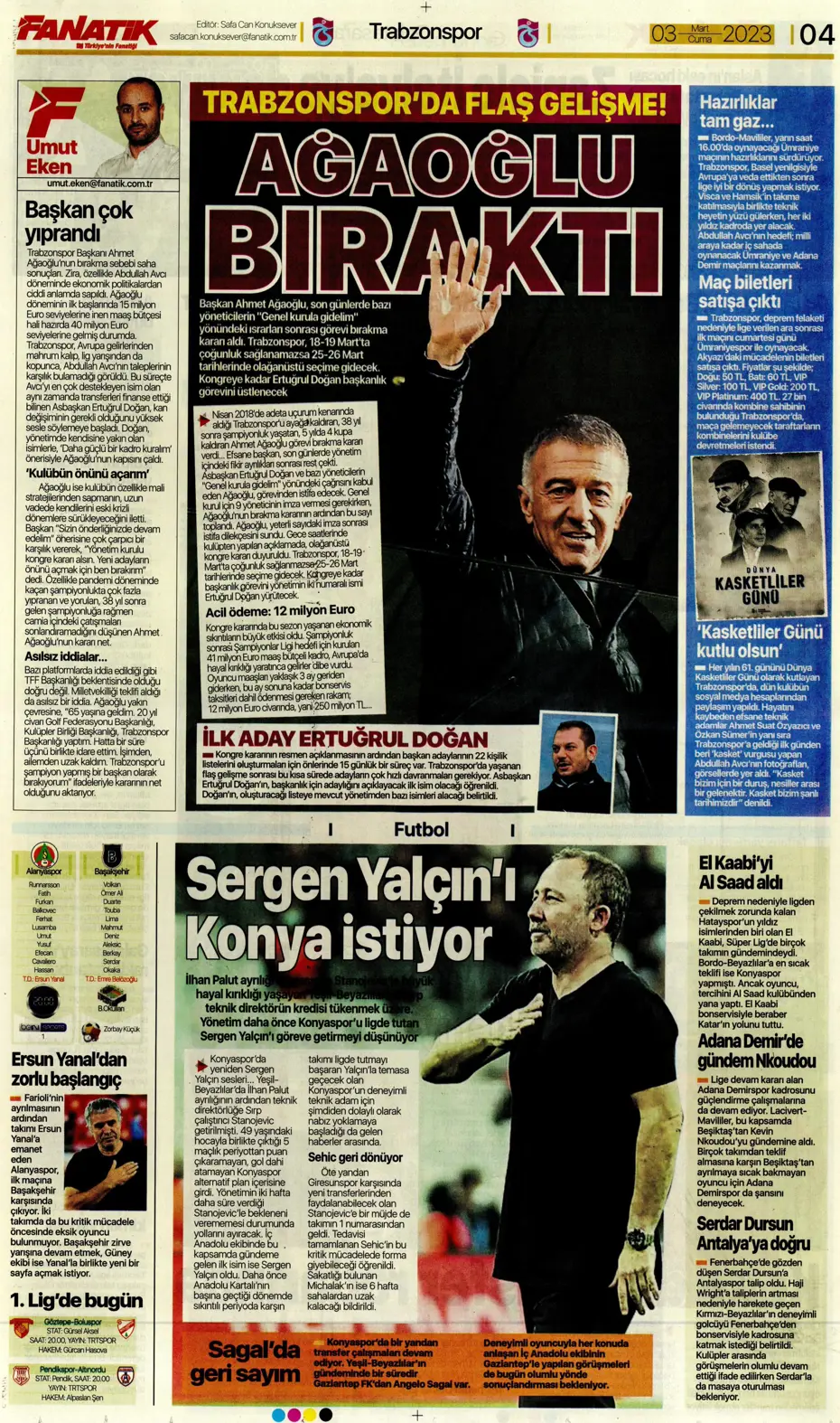"Aslan'dan Liverpool çıkarması" - Sporun manşetleri - 7 "Aslan'dan Liverpool çıkarması" - Sporun manşetleri - 7