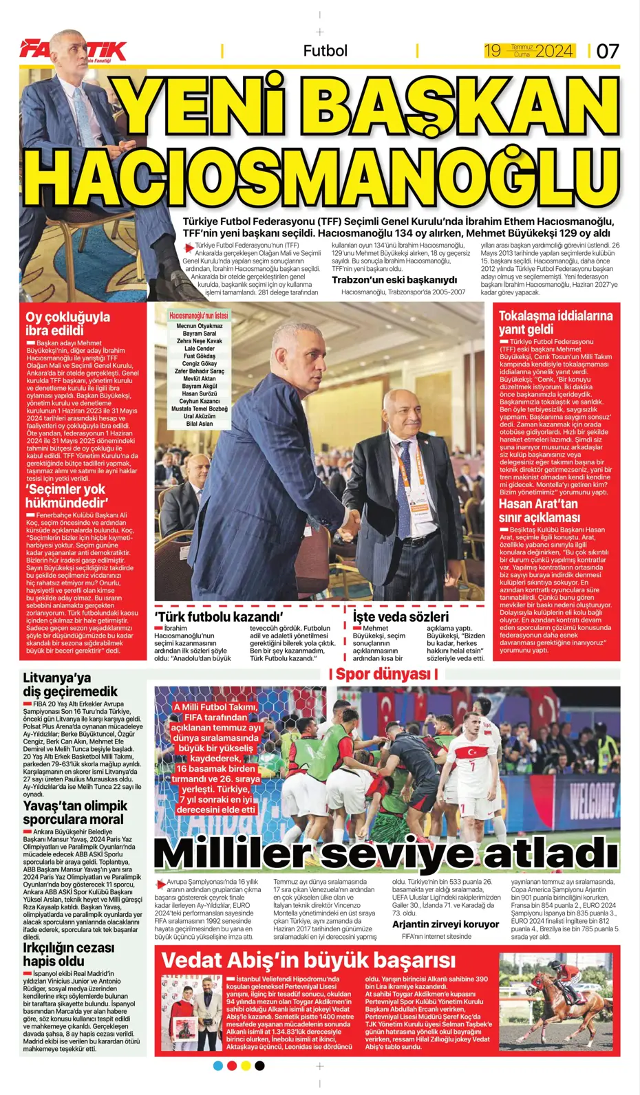 "Doue'nin vizesi Drogba'dan" | Sporun manşetleri (19 Temmuz 2024) - 10 "Doue'nin vizesi Drogba'dan" | Sporun manşetleri (19 Temmuz 2024) - 10