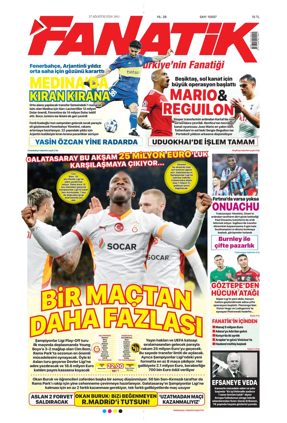 "Şok eden Ferdi Kadıoğlu gerçeği" | Sporun manşetleri - 4 "Şok eden Ferdi Kadıoğlu gerçeği" | Sporun manşetleri - 4