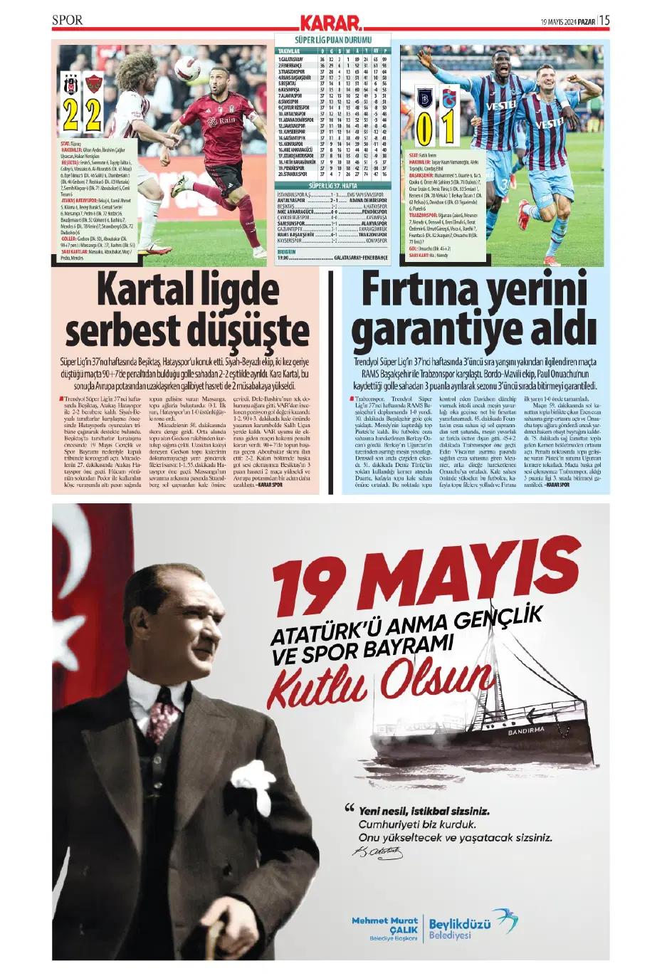 "Nefes kesecek sezon finali" | Sporun Manşetleri - 17
