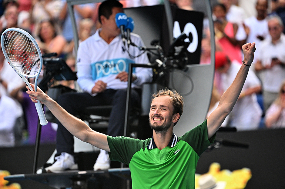 Avustralya Açık tek erkeklerde finalin adı belli oldu