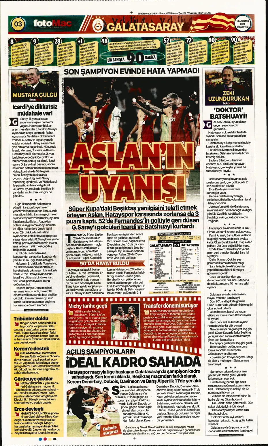 "Fenerbahçe Ferdi Kadıoğlu'nun alternatifini buldu" | Sporun manşetleri - 14