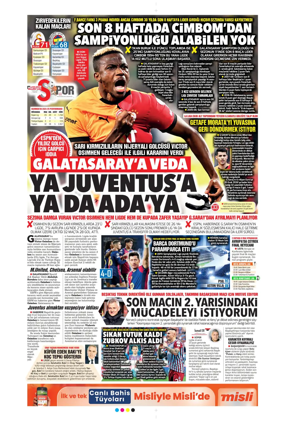 "Fenerbahçe'nin yeni lideri: Thomas Müller" | Sporun manşetleri - 17