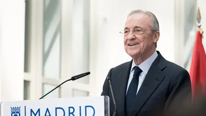 Florentino Perez'den Fransa Cumhurbaşkanı Macron'a rest