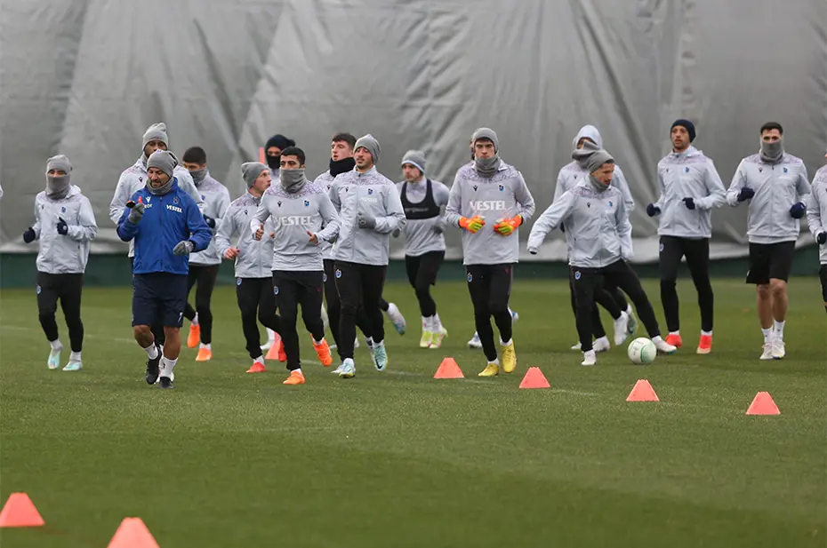 Trabzonspor, Basel maçı hazırlıklarını tamamladı - 4