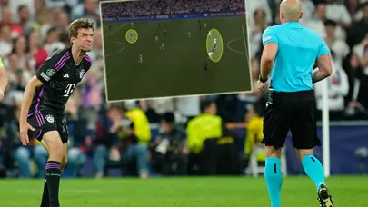 Herkes ofsayt kararını konuşuyor: Real Madrid-Bayern Münih maçına damga vuran an