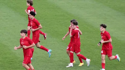 U17 Milli Futbol Takımı, Finlandiya'yı farklı yendi